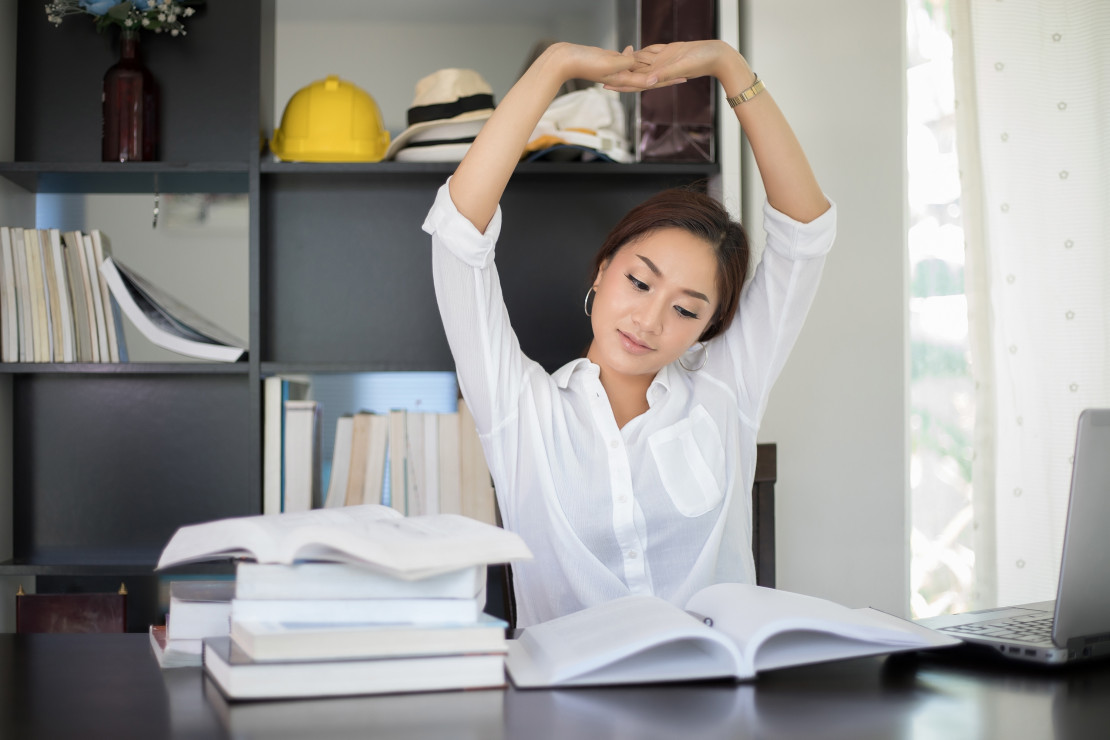 Genug Bewegung bei Bürojobs