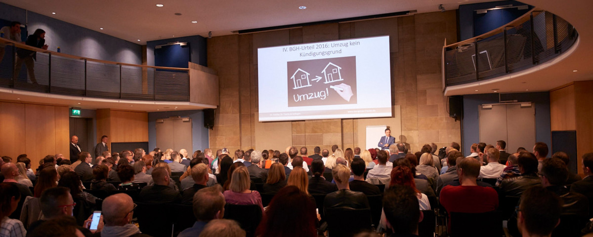 Impression aus dem Rosensaal beim Inline Kongress 2016