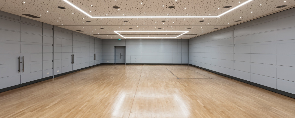 Unser Bankettsaal bietet viel Platz für eine Vielzahl an Veranstaltungen.